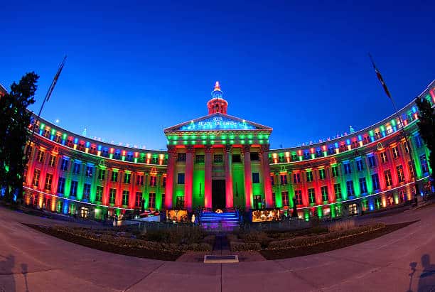 FAMLI Benefits For Colorado Employees Start Jan 1 2024 A Few   City Building Lit Up Test Photo 